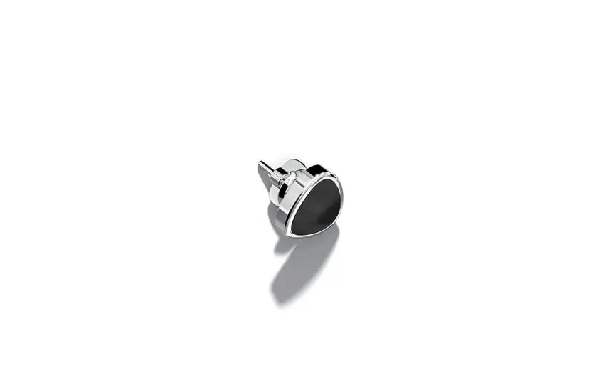 Pierre Stud Earring : PIERRE-STUDS-BLK-ONYX-GEM-S
