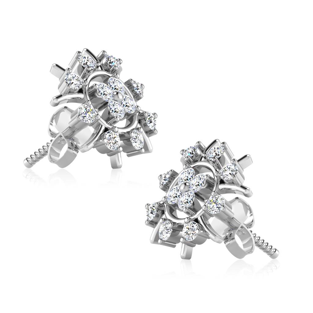 Iski Uski 925 Sterling Silver Bhavi Stud Earrings