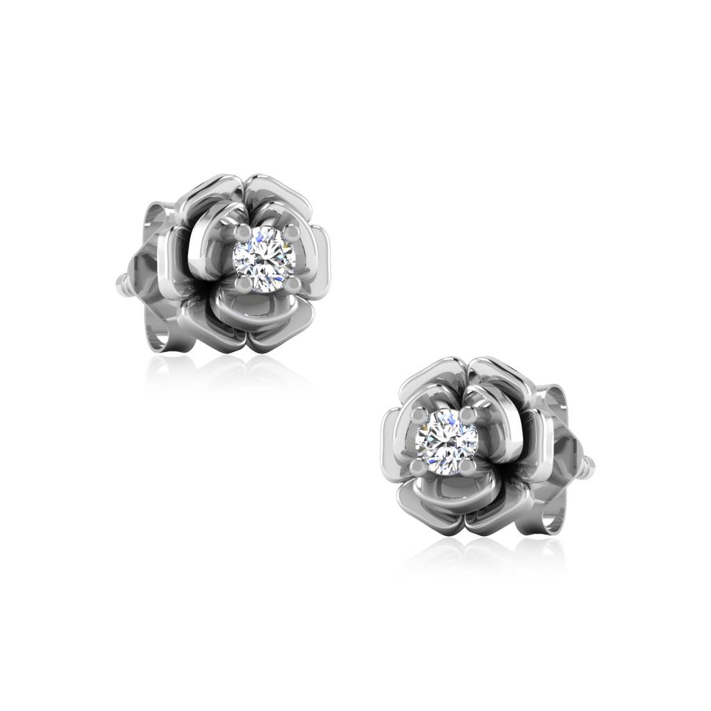Iski Uski 925 Sterling Silver Primrosa Stud Earrings