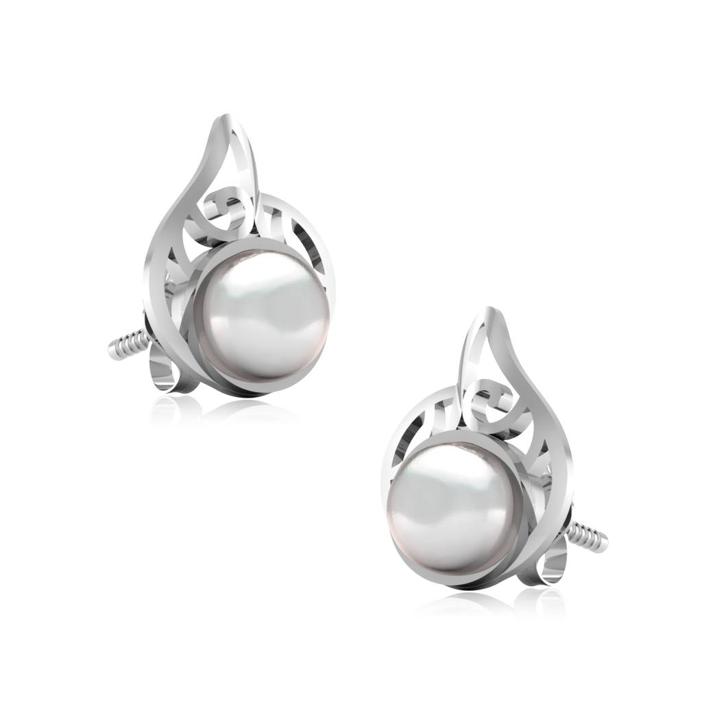 Iski Uski 925 Sterling Silver Anika Stud Earrings
