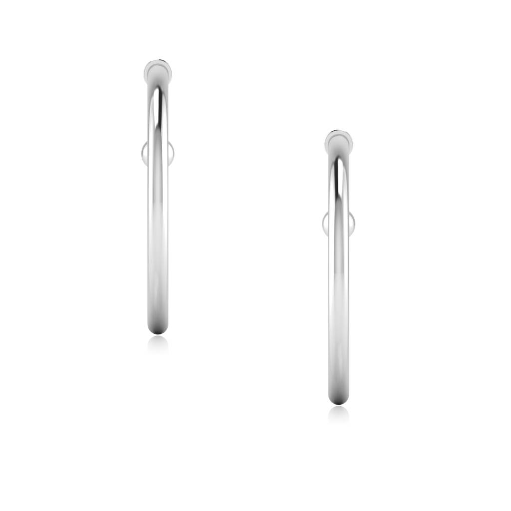 Iski Uski 925 Sterling Silver Damyanti Hoop Earrings