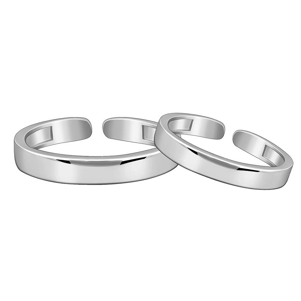 Giva 925 Silver Endless Us Couple Bands, Adjustable| Gifts For Couples | With Certificate Of Authenticity And 925 Sta : R02208