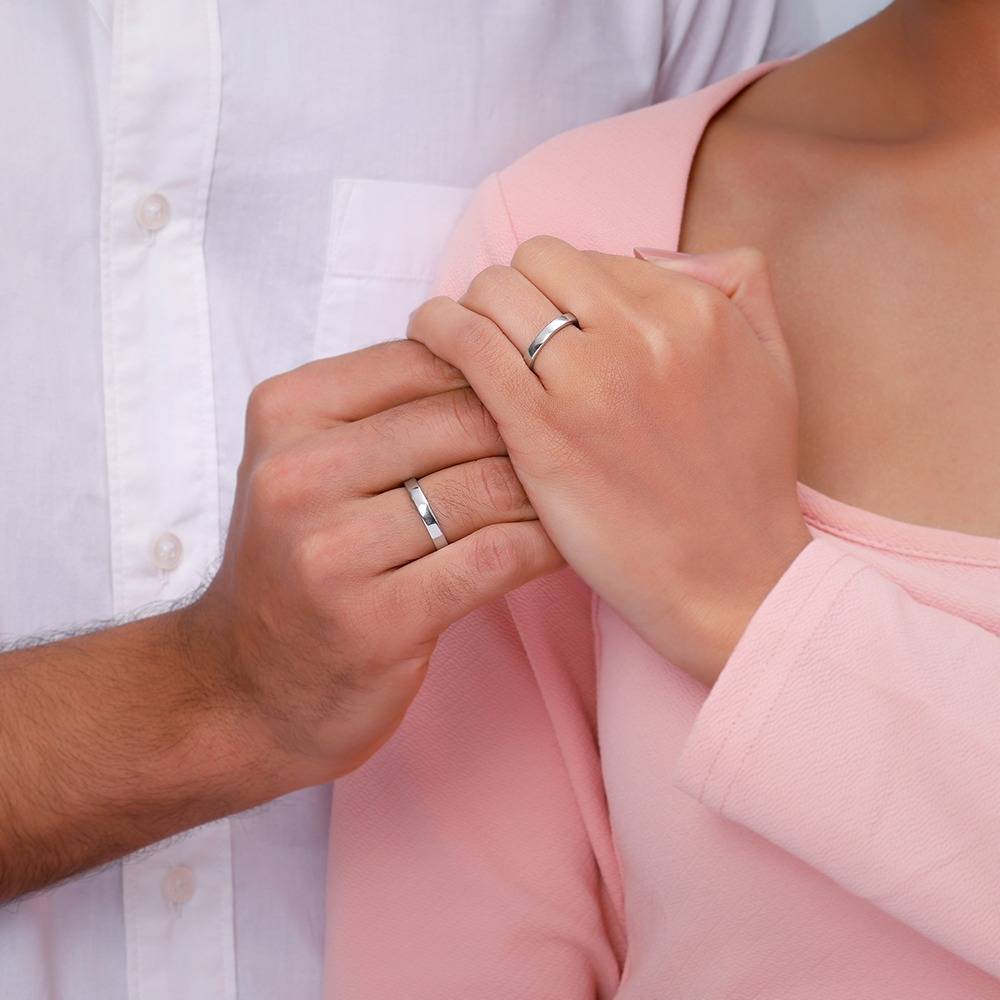 Giva 925 Silver Endless Us Couple Bands, Adjustable| Gifts For Couples | With Certificate Of Authenticity And 925 Sta : R02208