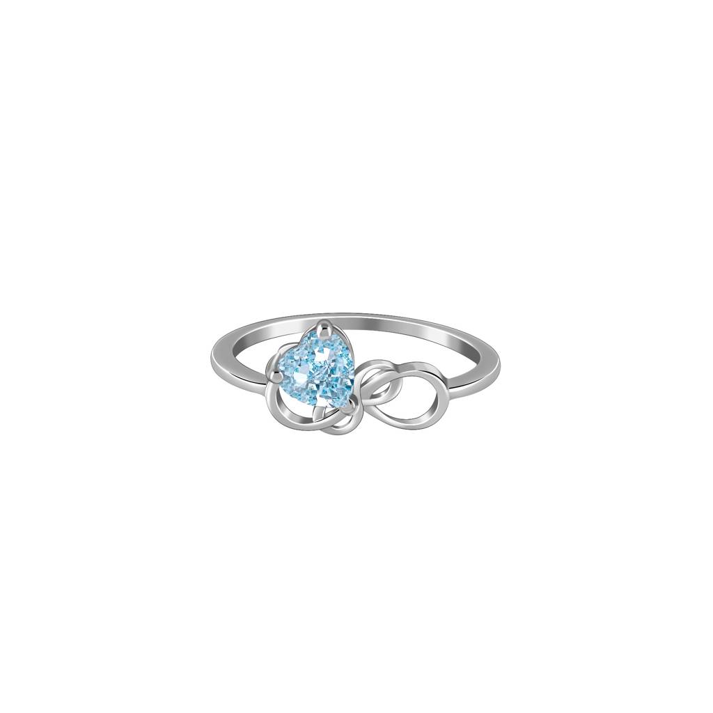 925 Silver Unending Love Ring,Fixed Size, Indian -12|Gifts For Women And Girls | With Certificate Of Authenticity And : R02549
