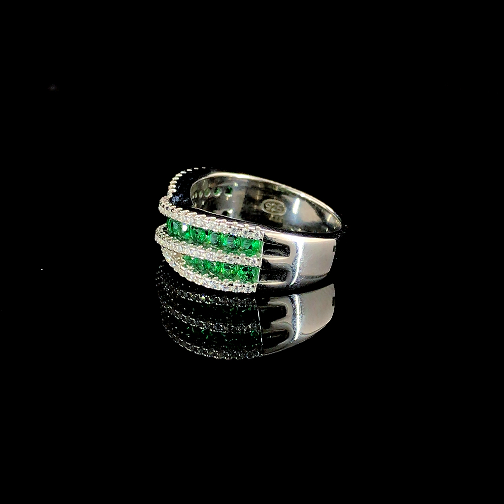 Criss Cross Ring : R03521-E