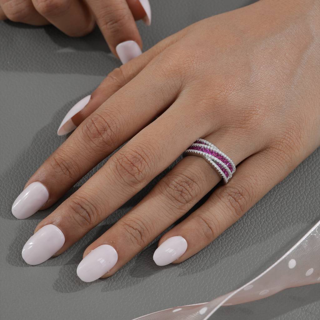 Criss Cross Ring : R03521-R