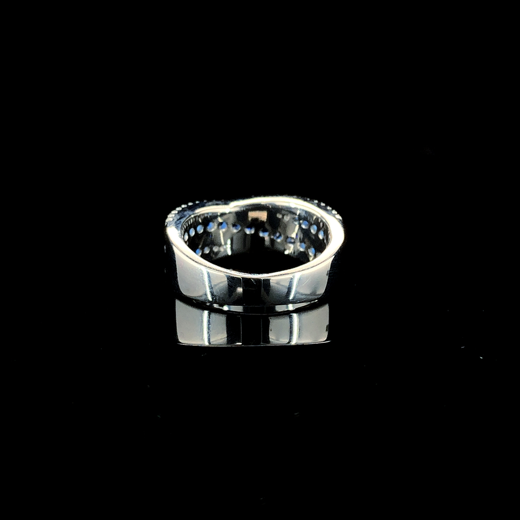 Criss Cross Ring : R03521-S