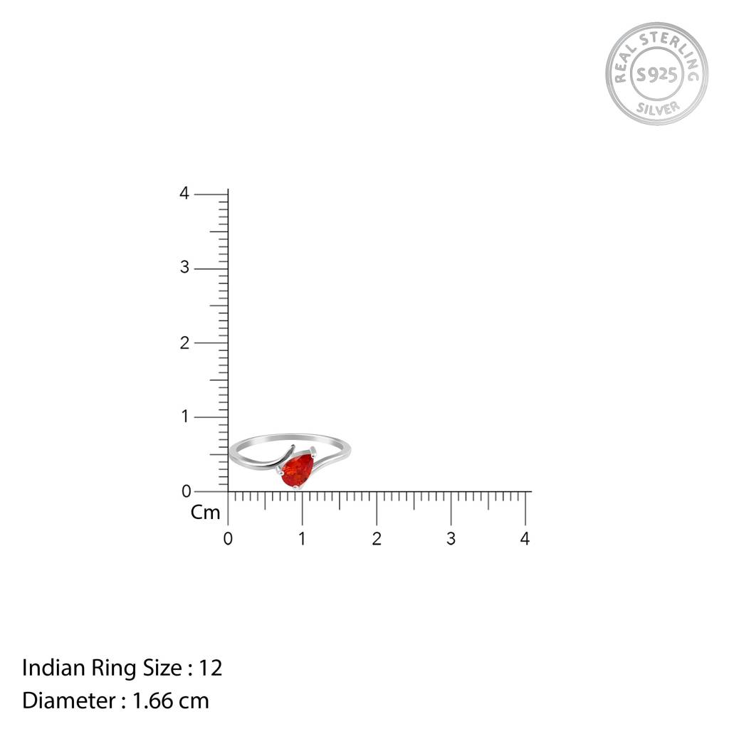 925 Silver Sedna Ring,Fixed Size, Indian-12|Gifts For Women And Girls | With Certificate Of Authenticity And 925 Stam : R03575