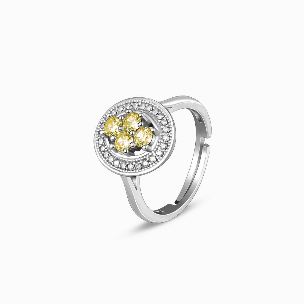 925 Silver Vamika Ring, Adjustable, Indian-12|Gifts For Women And Girls | With Certificate Of Authenticity And 925 St : R03585