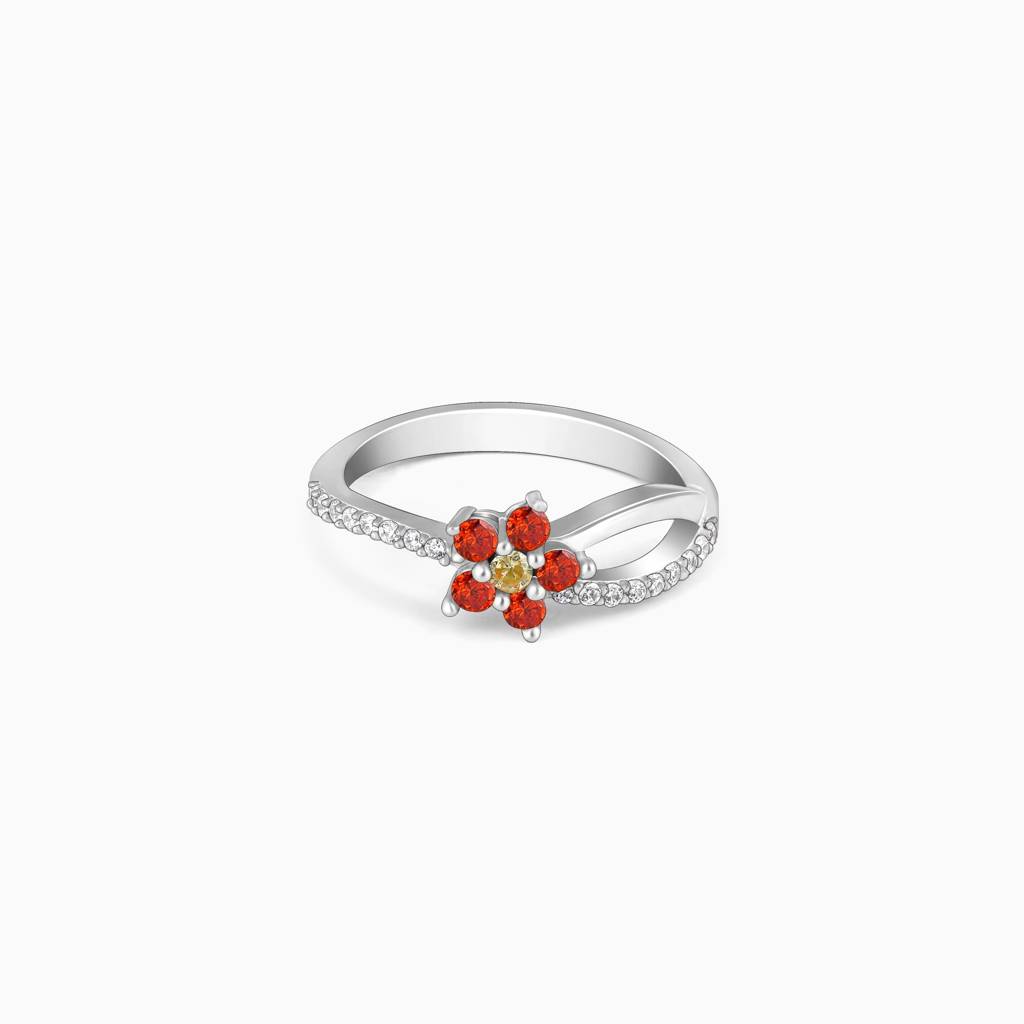 925 Silver Fauna Ring,Fixed Size, Indian-12|Gifts For Women And Girls | With Certificate Of Authenticity And 925 Stam : R03593