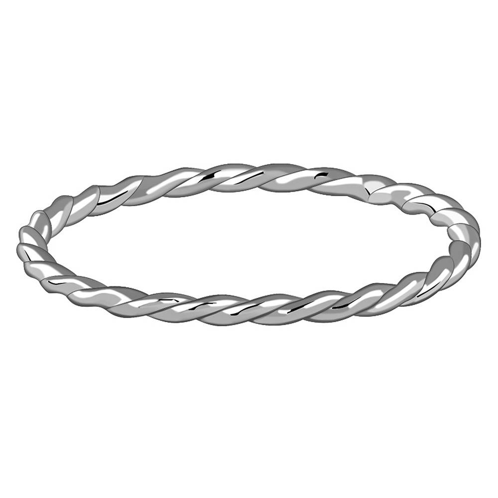 925 Silver Braid Ring, Fixed Size, Indian -12|Gifts For Women And Girls | With Certificate Of Authenticity And 925 St : R03606