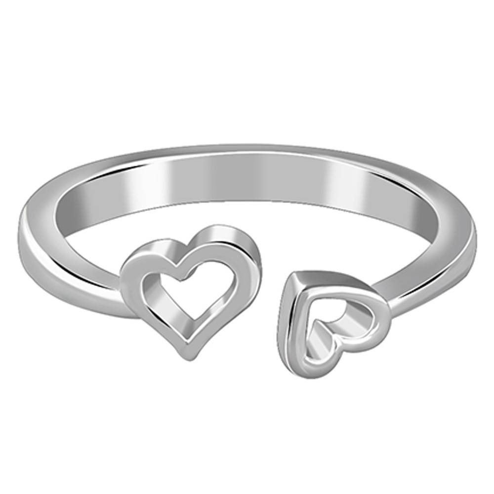 925 Silver Amora Ring (Size 12), Adjustable|Gifts For Women And Girls | With Certificate Of Authenticity And 925 Stam : R03640