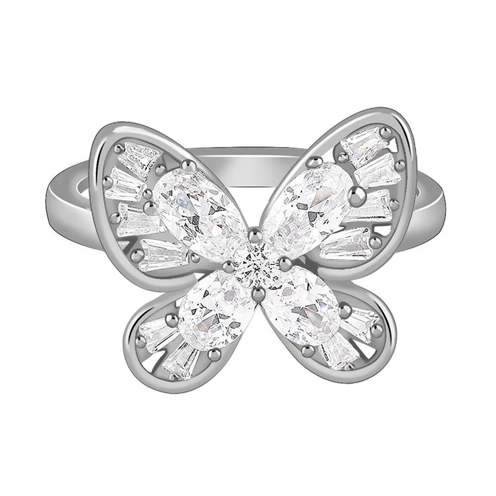 925 Silver Marie Metamorph Ring, Fixed Size, Indian-12|Gifts For Women & Girls| With Certificate Of Authenticity And  : R03876