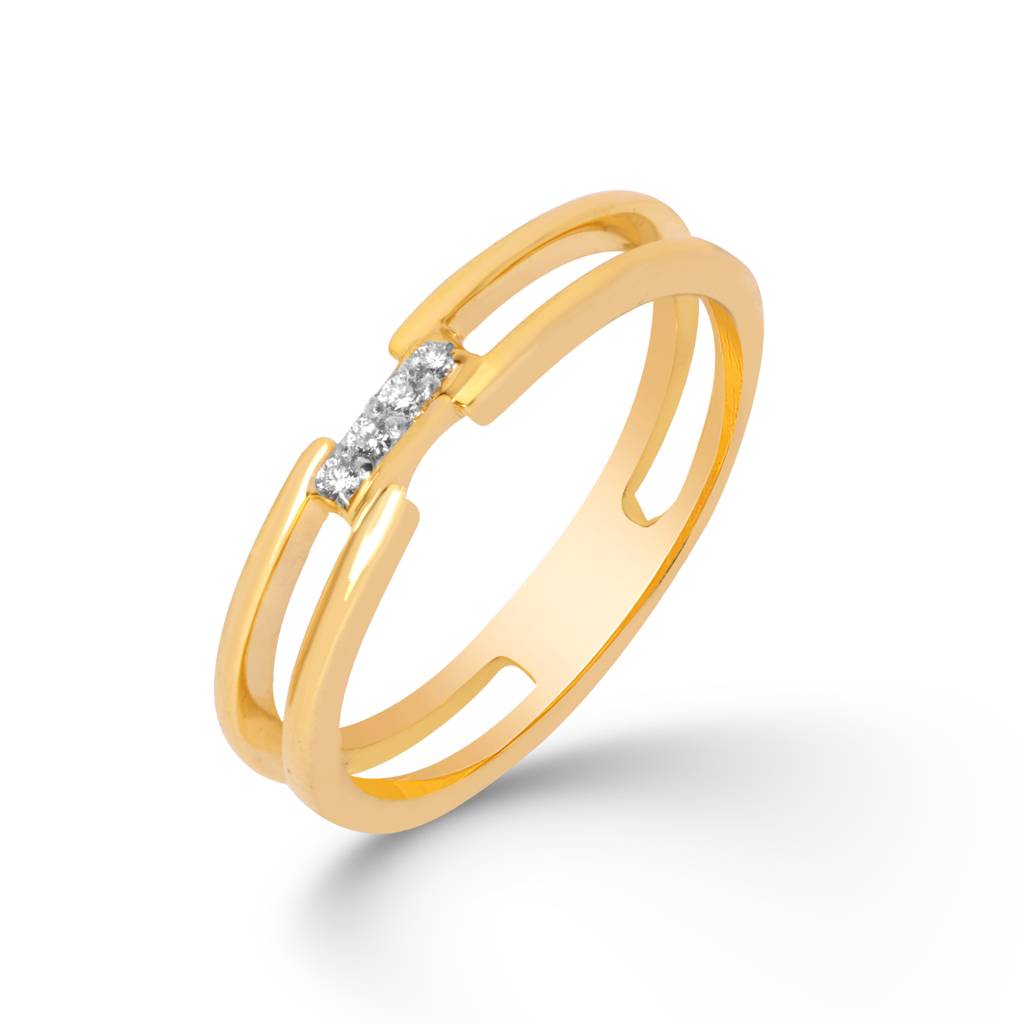 Twin Bridge Lab Grown Diamond Ring : R22S11
