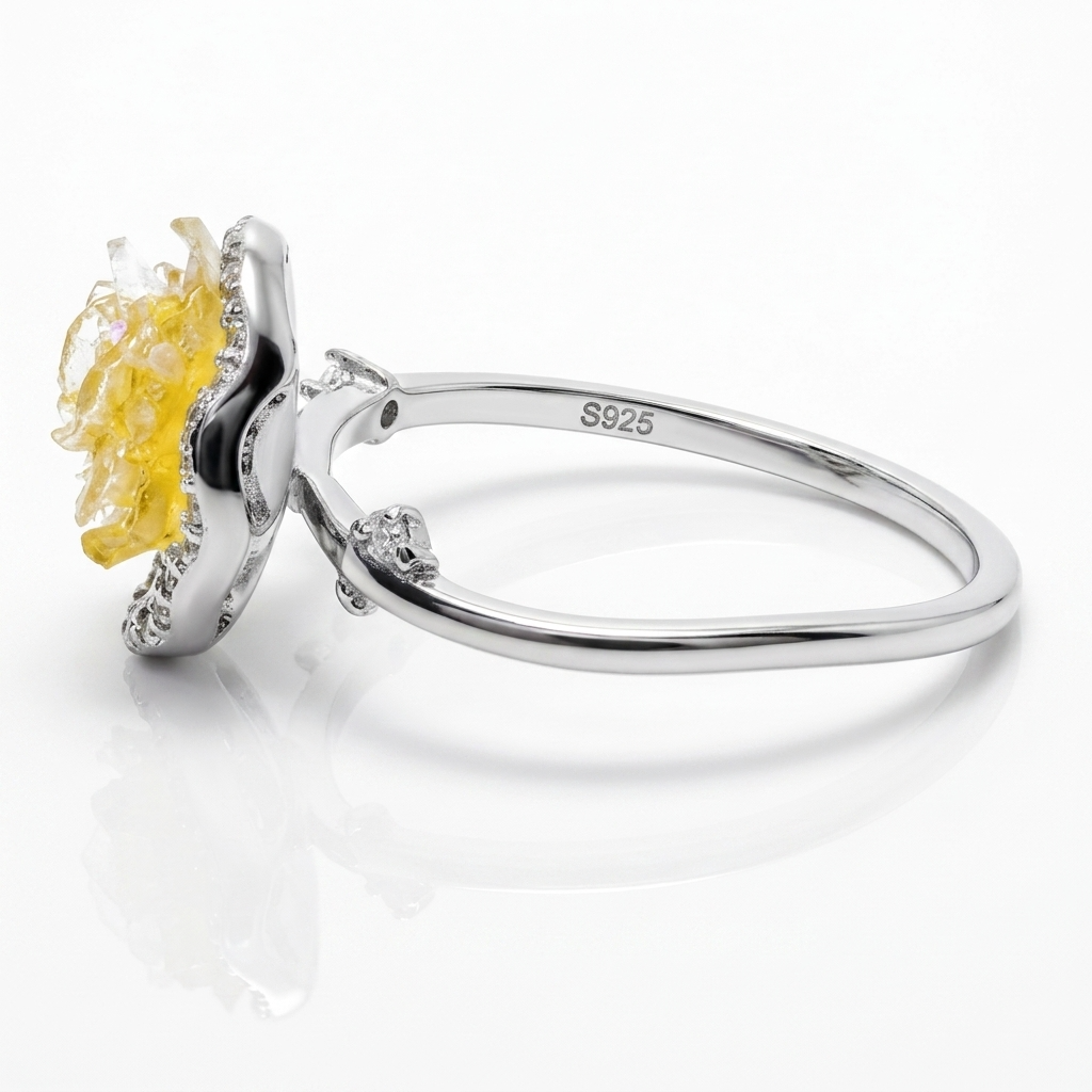 Crush Mode Ring - Pure 925 Silver : LRG-110078