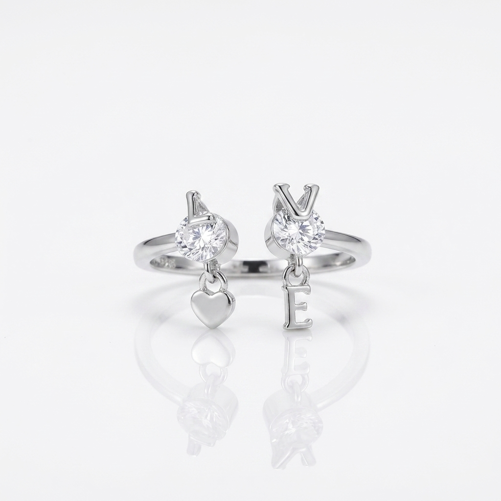 Infinity Love 925 Silver Ring – Symbolic Forever Love Ring : LRG-110063