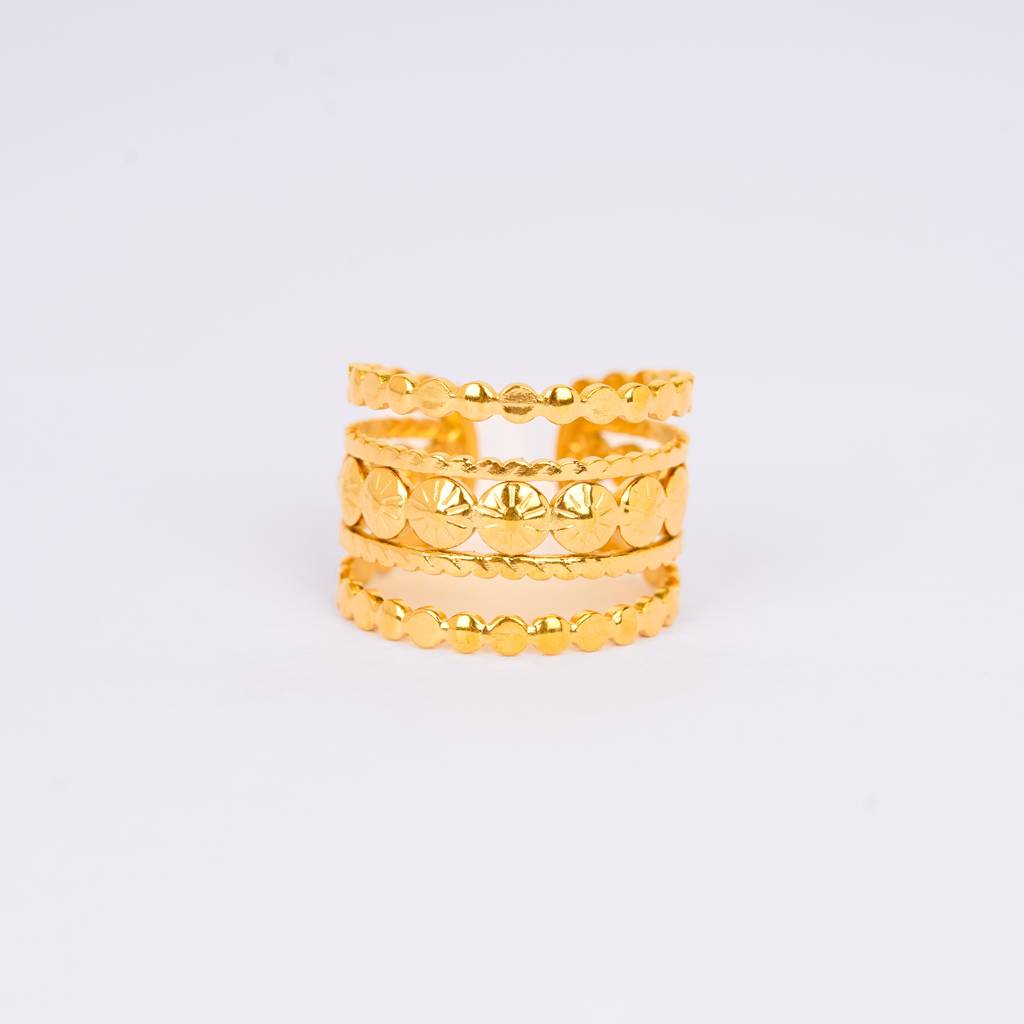 Ancient Sun Multi-Band Ring : RG115