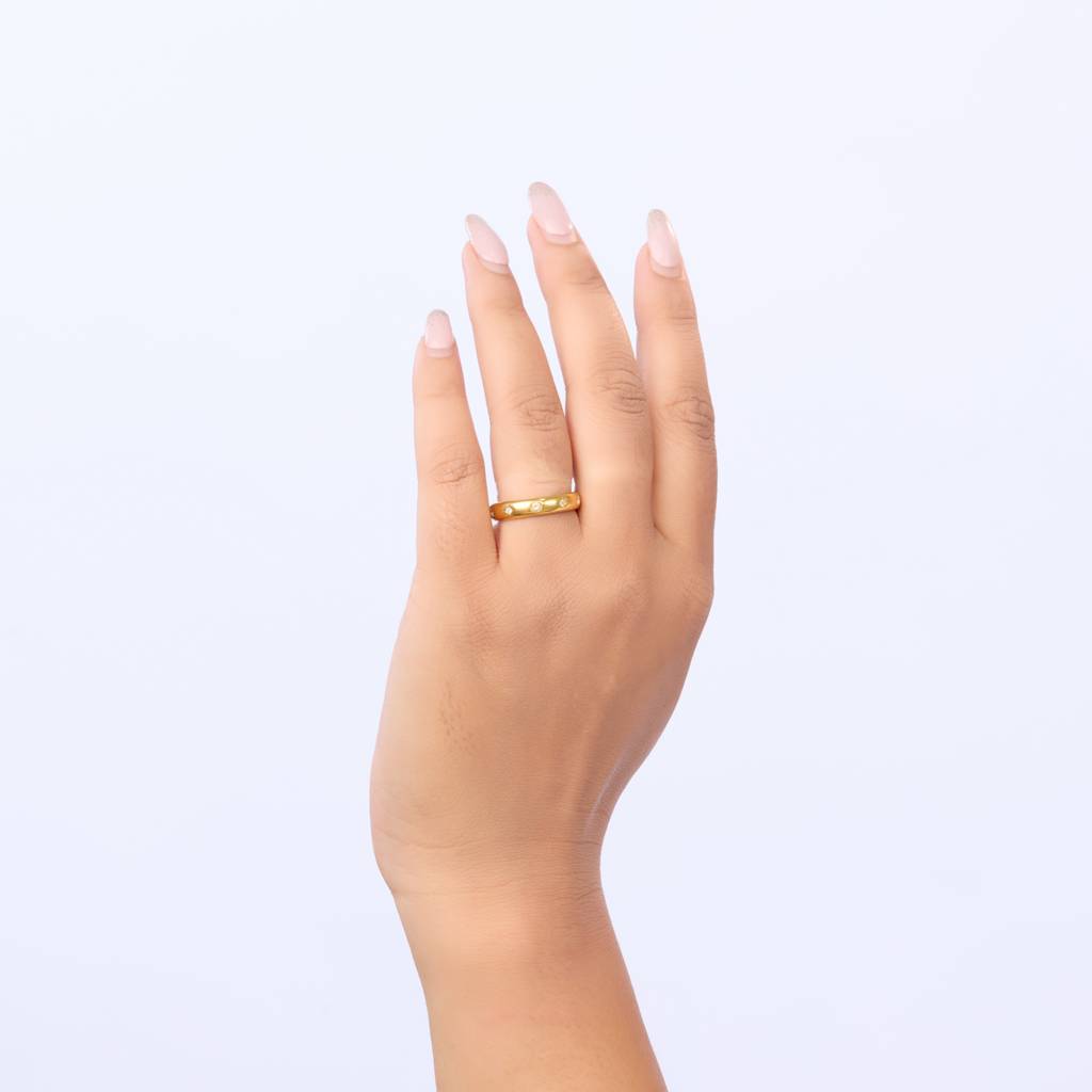 Astra Gold Starburst Ring : RG54