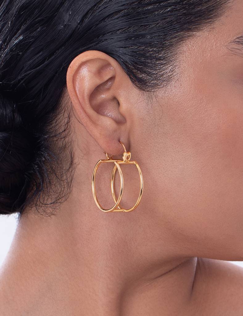 Mini Circular Hoops : H02-EA
