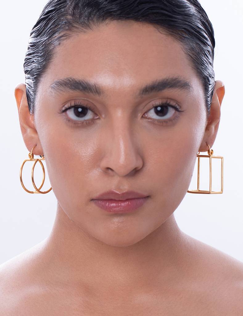 Mini Mismatched Hoops : H01-EA