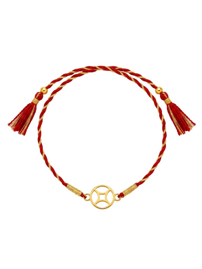925 Silver Golden Kala Chakra Rakhi| Gifts For Men And Boys | With Certificate Of Authenticity And 925 Stamp : RK0636