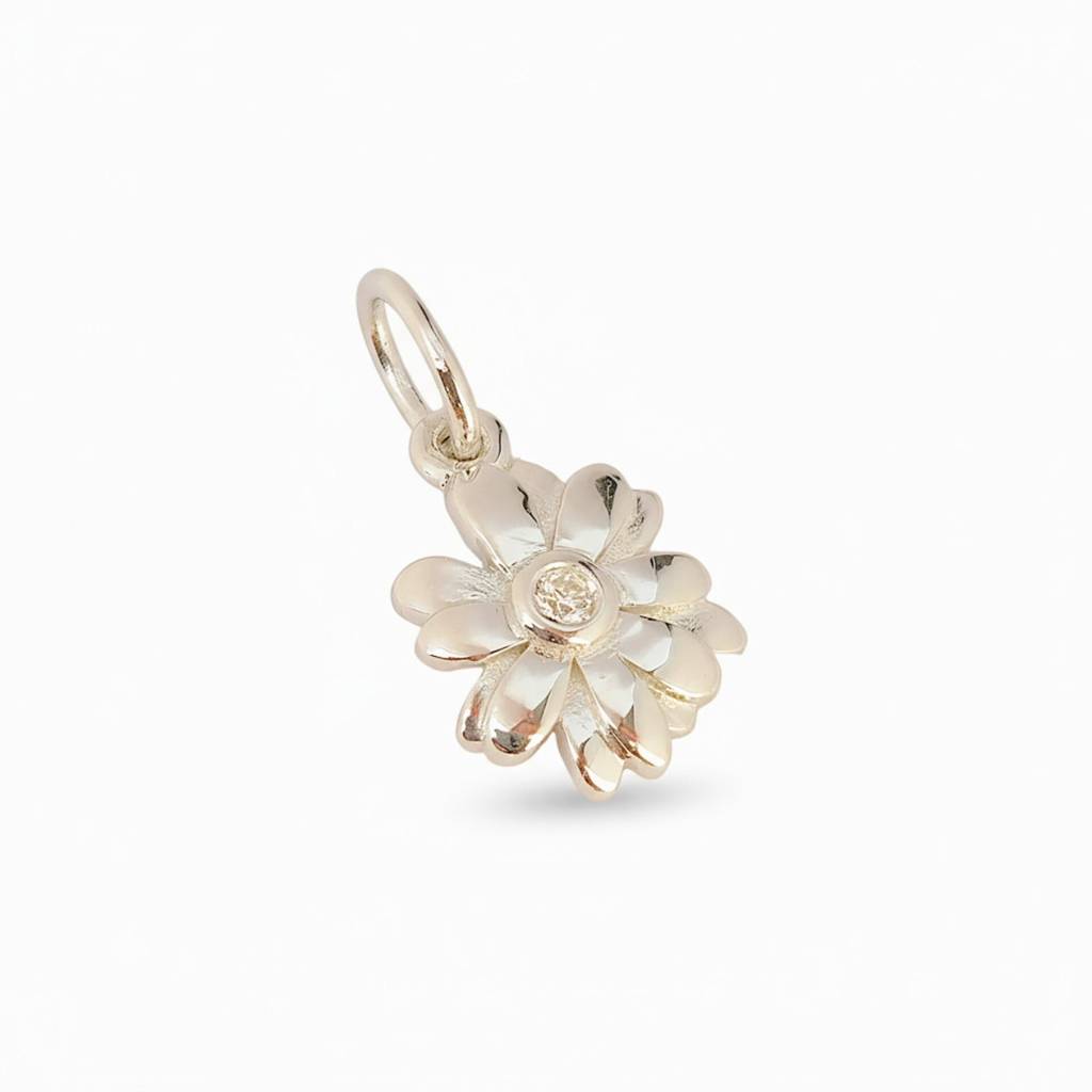 Daisy Detachable Pendant : PD-DS05-SL-CZ