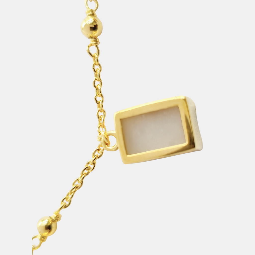 Moonlight Choker Necklace : NK-MNLT08-YG-MS