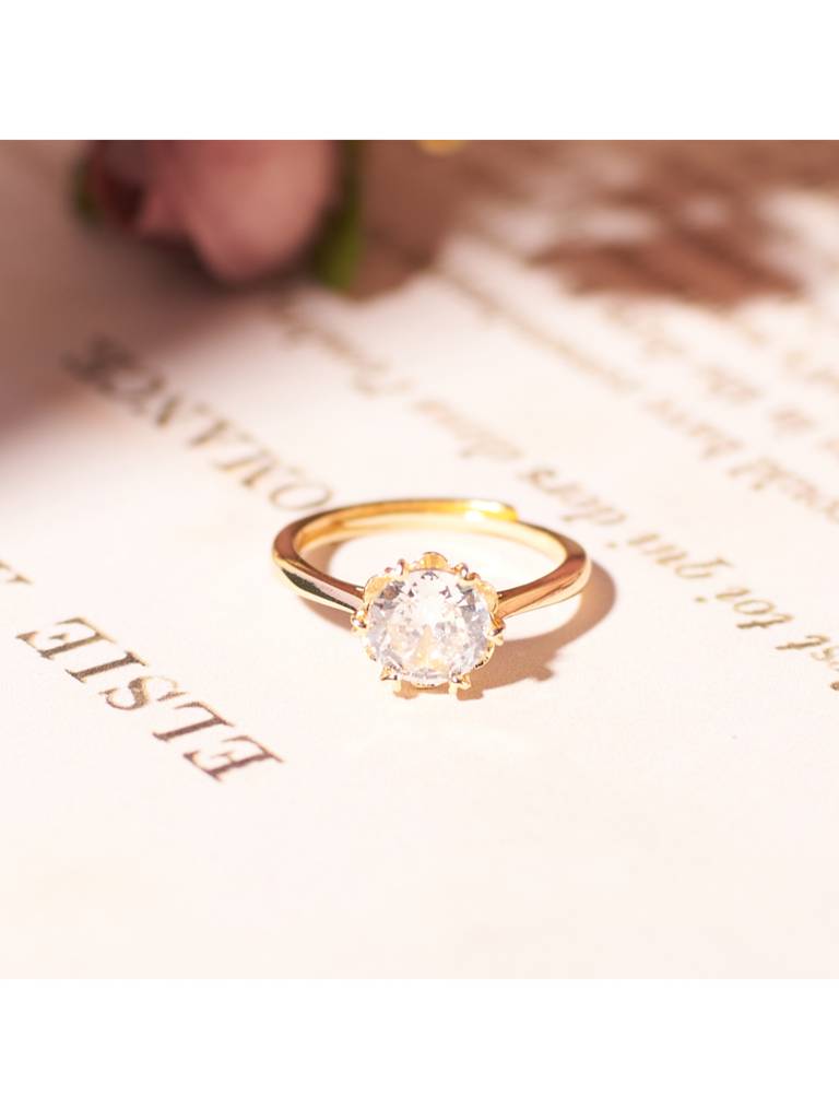 Timeless Engagement Ring For Women & Girls : RS14305-G