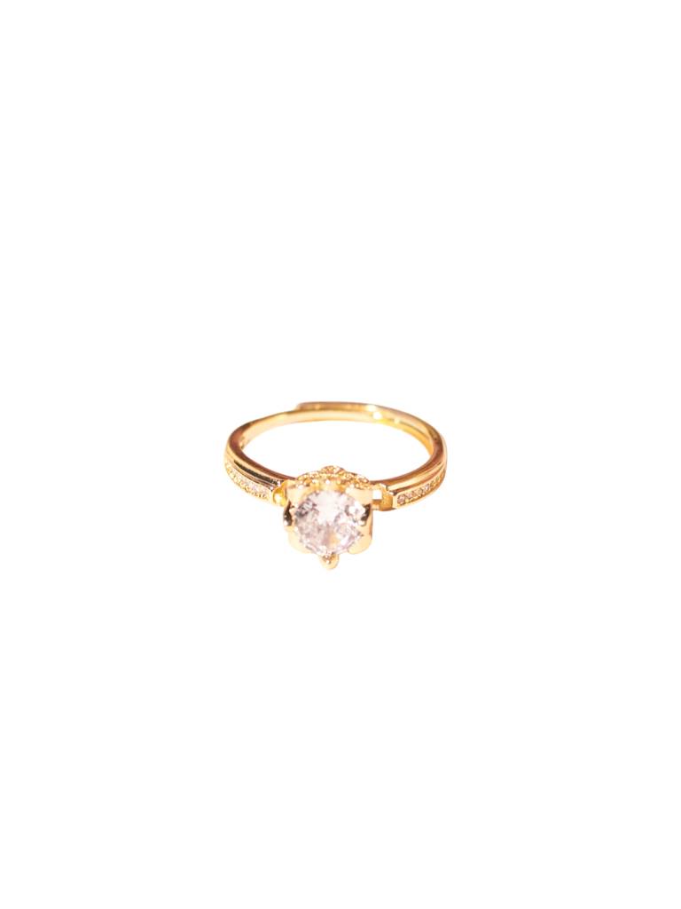 Radiant Crystal Ring For Women & Girls : RS14306-G