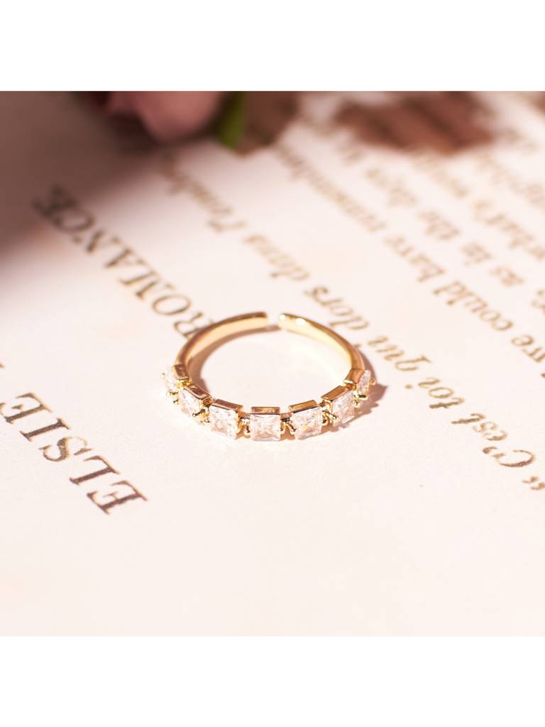 Gold Multi-Stone Ring For Women & Girls : RS14313-G