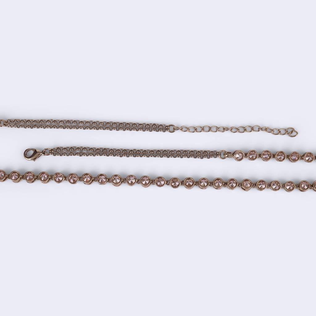 Trendy Round Shape Gold Plated Belly Kamarband(Waist Belt)For Women : 25BL244