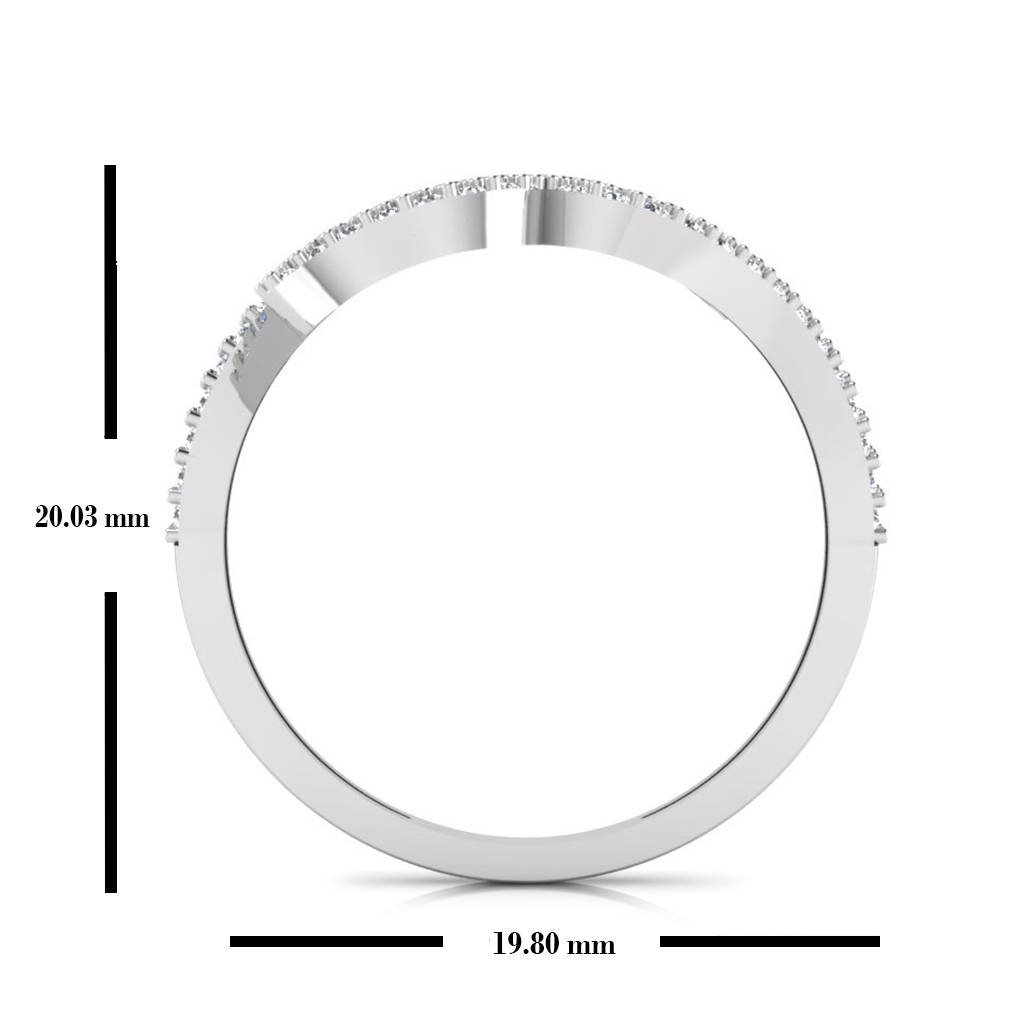 Cyra Designer Silver Ring