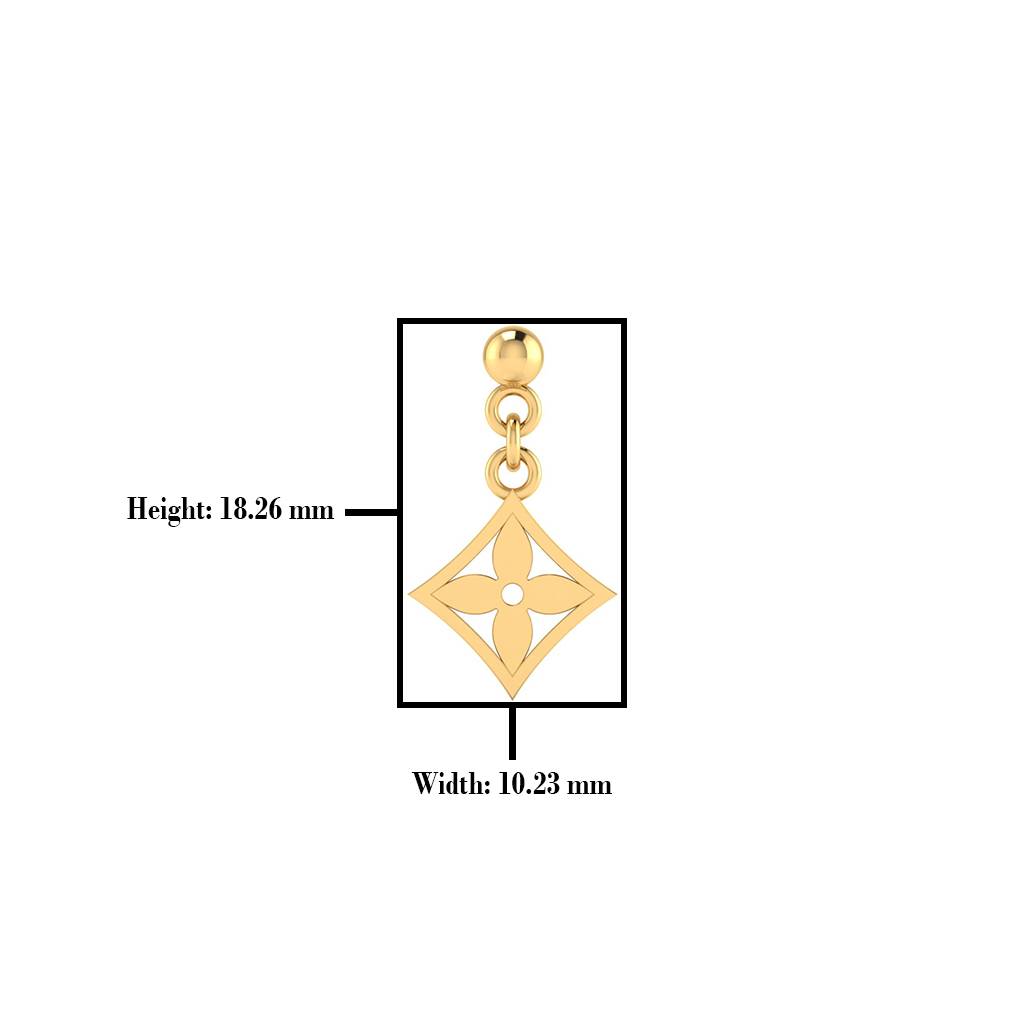 The Cupcake Gold Nose Screw : NS-0679YG