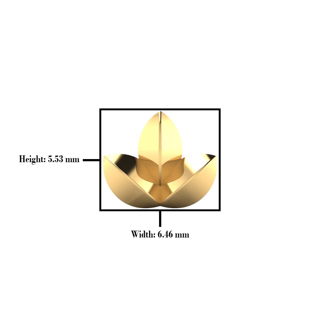 The Bobo Gold Nose Screw : NS-0691YG