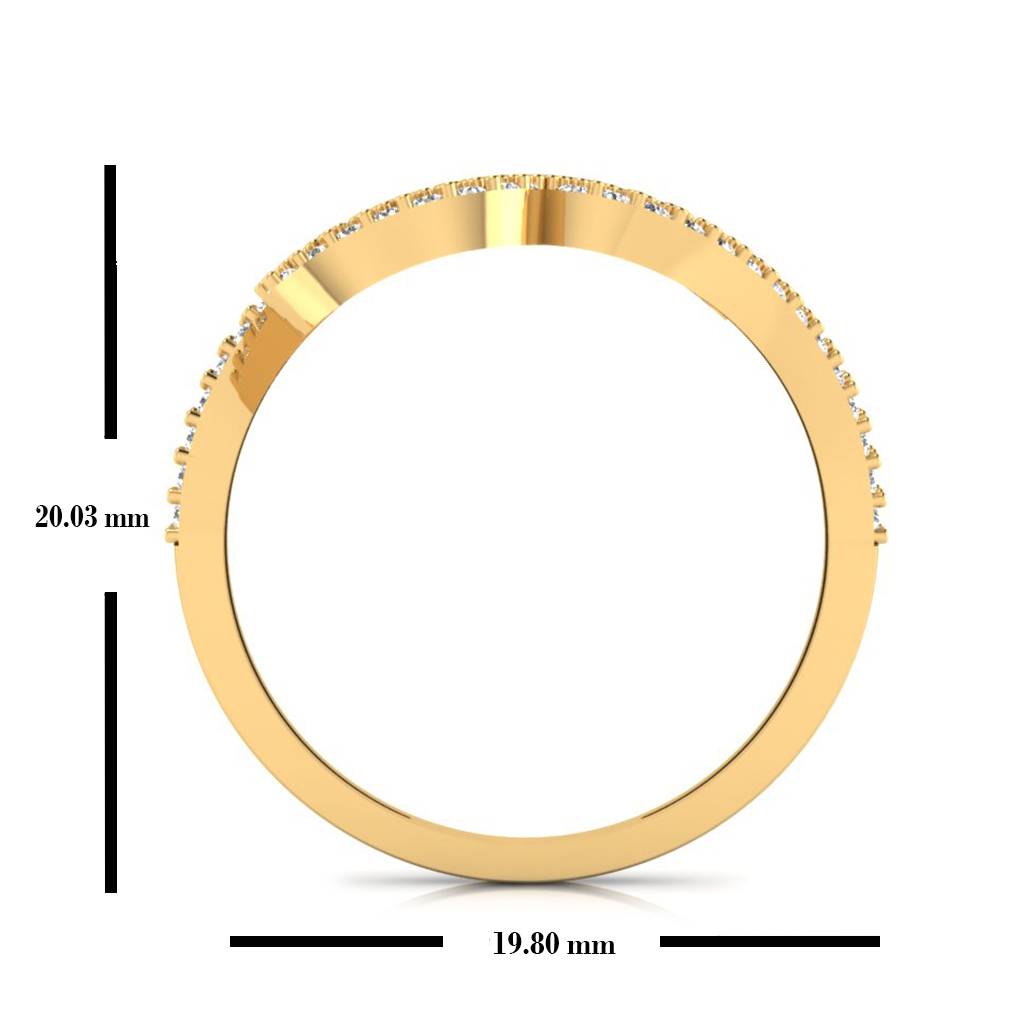 Cyra Designer Silver Ring