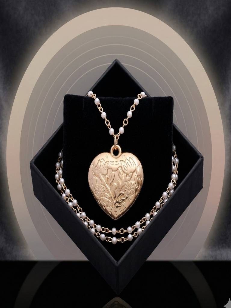 18K Gold Plated Graceful Minimal Pendant Necklace Anti Allergenic For Women : SCDELPS0411