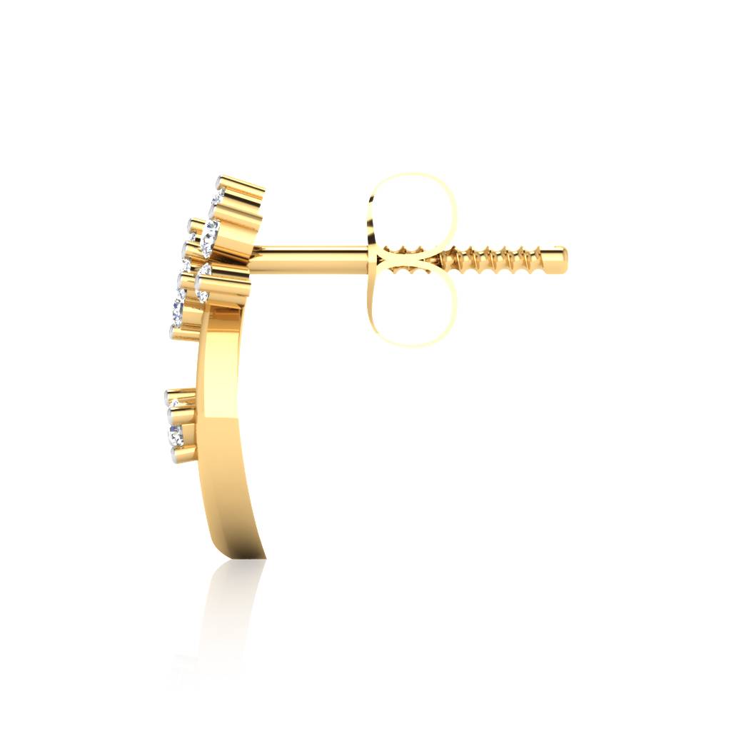 Iski Uski 925 Sterling Silver Aabha Stud Earrings