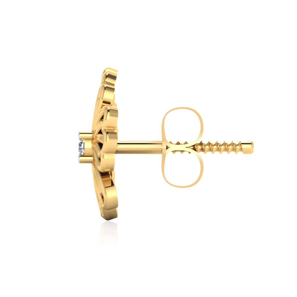 Iski Uski 925 Sterling Silver Anjika Stud Earrings