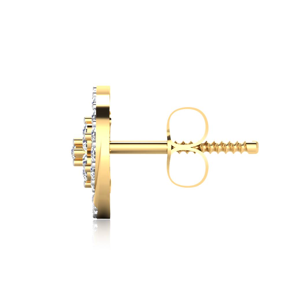 Iski Uski 925 Sterling Silver Bhavini Stud Earrings