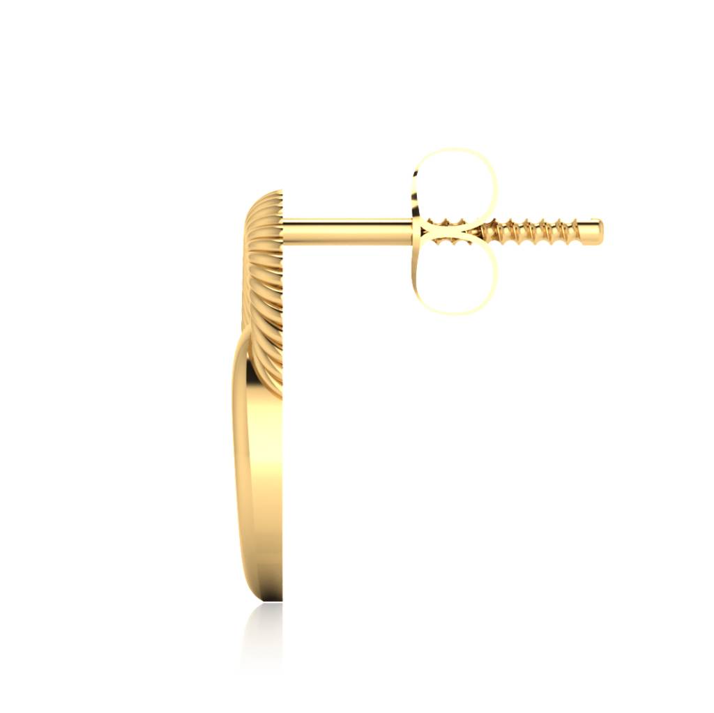 Iski Uski 925 Sterling Silver Pretty Silver Stud Earrings