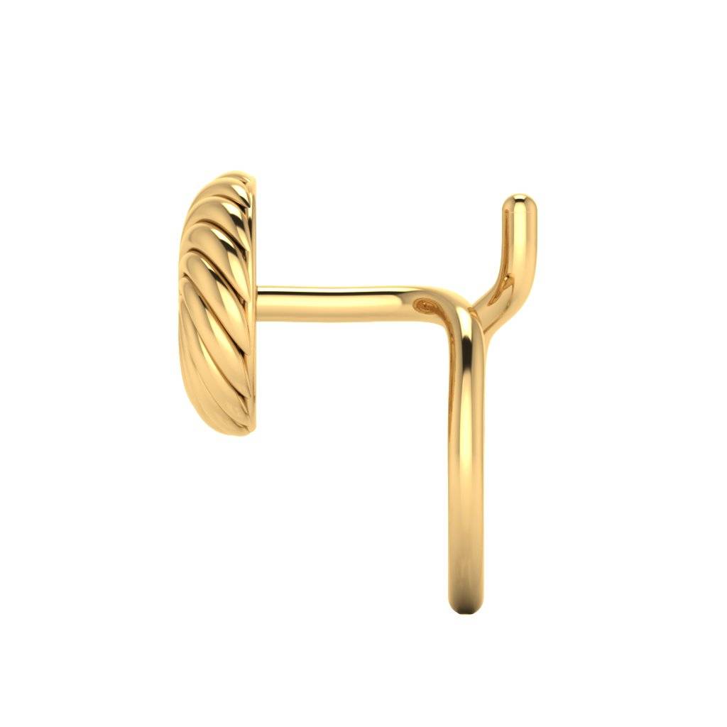The Juniper Gold Nose Pin : NS-0559YG