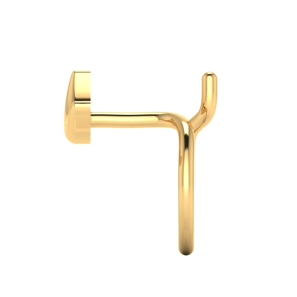 The Layla Gold Nose Pin : NS-0560YG