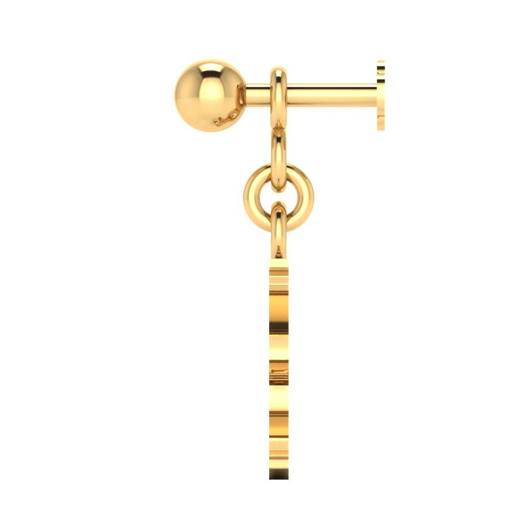 The Kitten Gold Nose Screw : NS-0674YG