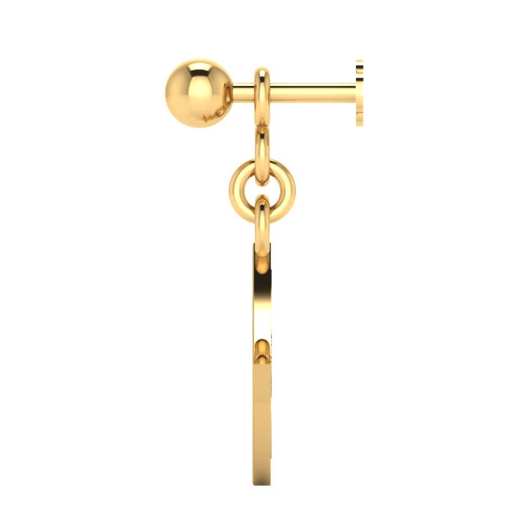 The Cupcake Gold Nose Screw : NS-0679YG