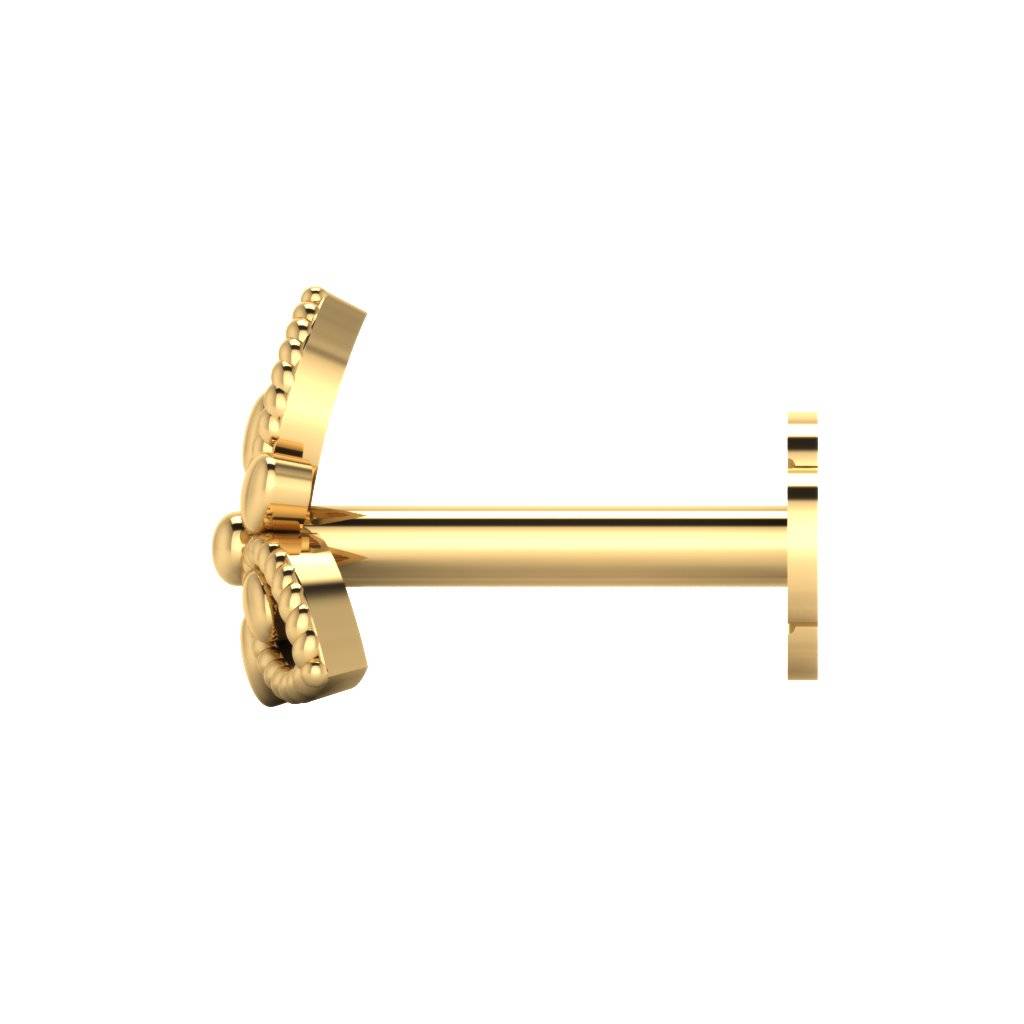 The Braxten Gold Nose Screw : NS-0692YG