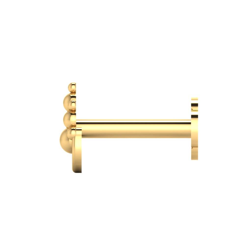 The Sophia Gold Nose Screw : NS-0693YG