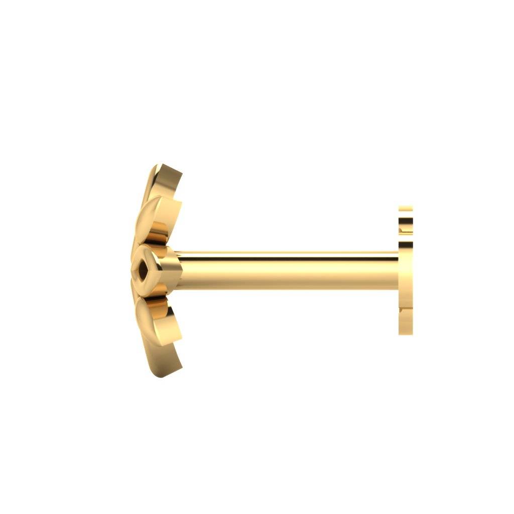 The Isabella Gold Nose Screw : NS-0694YG