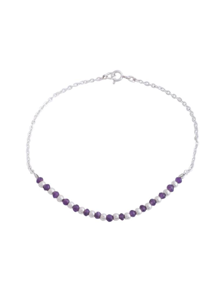 Kicky And Perky 925 Sterling Silver Celestial Shine Anklet : SILANKB006