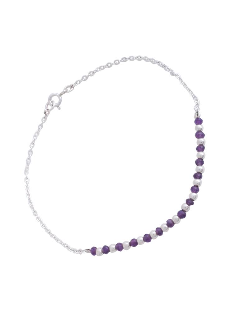 Kicky And Perky 925 Sterling Silver Celestial Shine Anklet : SILANKB006
