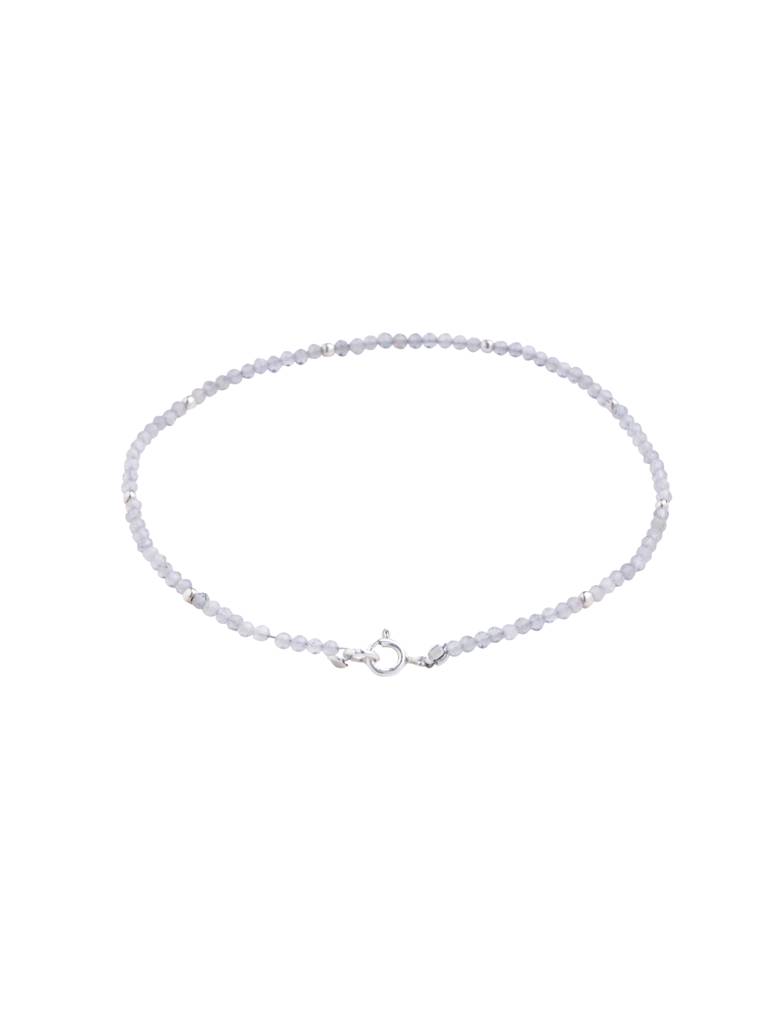 Kicky And Perky 925 Sterling Silver Beads & Strands Anklets : SILANKB009